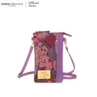 ราคา Louis Montini KaewKanDa กระเป๋าใส่โทรศัพท์ผ้าไหมไทย กระเป๋าสะพายข้างผ้าไหมไทย KKD04 (21886608475)