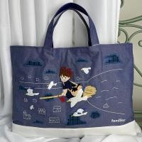 ราคา กระเป๋าเป้สะพายหลังความจุมากการ์ตูนญี่ปุ่นกระเป๋าถือปักด้วยมือกระเป๋าทรงตั้งผ้าฝ้าย583701 (20478389658)