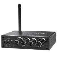 ราคา New Bluetooth Audio Receiver Adapter Parts 5 3 Player U Disk Microphone Amplifier Audio Speaker Converter with Remote Control (21682997041)