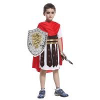 ราคา Kids Boys Roman Gladiator Soldier Costume Halloween Christmas Child Grecian Warrior Hercules Cospaly Outfit Childrens Ancient Roman Warrior Clothing Armored Warrior Clothing (20796289149)
