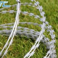 ราคา ลวดหนามหีบเพลง BTO 22 ชุบร้อน กันสนิม ยาว10เมตร เส้นผ่านศูนย์กลาง50cm 90cm ลวดหนาม ลวดหนามทหาร (15951018421)