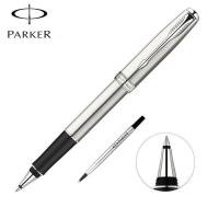 ราคา ปากกา PARKER sonnet rollerballMatte Black Lacquer with GOLD Trim Fine Point Black Ink Refill (1055488510)