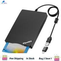 ราคา VVL Floppy Disk Reader 3 5 Inch External USB Type A C Floppy Disk Drive Floppy Disc Reader for Laptop for 11 10 (22039414303)