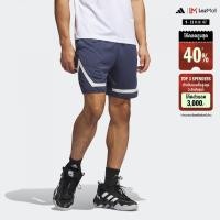 ราคา adidas บาสเกตบอล กางเกงขาสั้น adidas Pro Block ผู้ชาย สีน้ำเงิน IL2246 (22439846283)