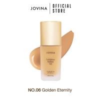 ราคา Special Set Jovina Luminous Foundation 30g Extra Soft Sponge รองพื้นสูตรใหม่ ฟองน้ำม่วง (22449462605)