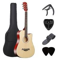 ราคา กีต้าร์ 38 นิ้ว กีต้าร์โปร่ง กีต้าร์โปร่ง มือใหม่ฝึกกีต้าร์ หลากสี ให้เลือก (22256147924)