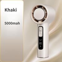 ราคา Xiaomi New 100 speed handheld fan 5000mah USB rechargeable mini turbo fan portable desktop fan (22230025897)