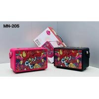 ราคา ลำโพงบลูทูธ รุ่น MN 205 มีหูหิ้วพกพา ลำโพงบลูทูธ รองรับAUX USB TF ลายน่ารักๆ (21287203298)