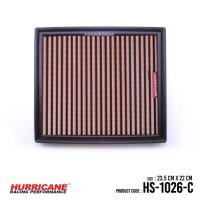 ราคา HURRICANE กรองอากาศรถยนต์ผ้าแดง สแตนเลส Mitsubishi Pajero Sport Triton All New HS 1026 (22215419545)