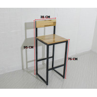 ราคา แข็งแรงมาก โต๊ะบาร์ ทรงสูง สไตล์ลอฟท์ โต๊ะบาร์ไม้ทรงสูง ขาเหล็ก โต๊ะบาร์โครงเหล็ก โต๊ะร้านกาแฟ สไตล์ลอฟท์ โต๊ะแบบสูง MT007 (22235283981)