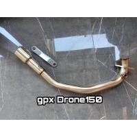 ราคา คอท่อแต่ง คอท่อ คอท่อสวม 2 นิ้ว คอท่อแสตนเลส ชุดท่อ ท่อแต่ง คอเลส ท่อแต่งมอเตอร์ไซค์ GPX Drone150 สวมปลายท่อแต่งขนาด 2 นิ้ว (18207756957)