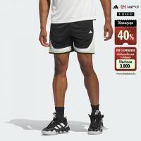 ราคา adidas บาสเกตบอล กางเกงขาสั้น adidas Pro Block ผู้ชาย สีดำ IM8504 (22434744823)