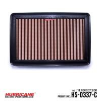 ราคา HURRICANE กรองอากาศรถยนต์ผ้าแดง สแตนเลส Mazda 3 Skyactiv CX 5 HS 0337 (22191848568)