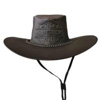 ราคา หมวกคาวบอยหนังแท้ 100 กันแดดชาย ลายฮาเลย์ เดวิดสัน Cowboy Hat Harley Davidson ใส่ได้ทั้งชายและหญิง (21534563507)