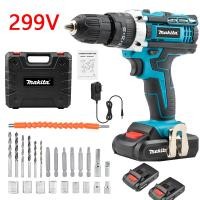 ราคา Makita สว่านไร้สายญี่ปุ่น 299V แถมแบต2ก้อน งานช่าง ไขควงอเนกประสงค์ ไขควงไฟฟ้า (22566481804)