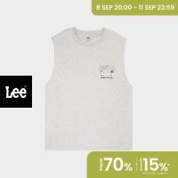 ราคา LEE เสื้อกล้ามผู้ชาย คอลเลคชั่น Buddy Lee with Mark Prin ทรง Regular รุ่น LE F124MTANN26 (22310853444)