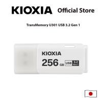 ราคา KIOXIA TransMemory U301 White USB3 2 Gen 1 Flash Drive 256GB (21393452204)