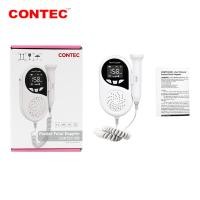 ราคา CONTEC10B pocket fetal doppler Baby Monitor pregnant heart rate monitor Rechargeable lithium battery LED Display (21910108892)