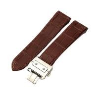 ราคา สำหรับ Cartier Santos100สายนาฬิกาหนังแท้กันน้ำกันเหงื่อนาฬิกาผู้หญิงผู้ชายสายรัดข้อมือ20มม 23มม (20987338301)