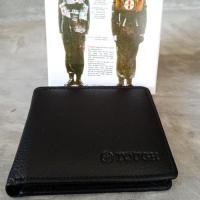 ราคา TOUGH กระเป๋าสตางค์ หนังวัวแท้ 100 แบบสามพับ กระเป๋าตัง กระเป๋าเงิน ทรงสั้น (342898148)