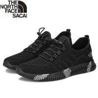 ราคา NORTH FACE รองเท้าเดินป่าของผู้ชายกลางแจ้งรองเท้าลุยน้ำ Beache รองเท้า Hollow Out (8021842363)
