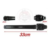 ราคา อะไหล่ เพลากลางรถสามล้อพร้อมกากบาท ขนาดความยาว 33ซม ของแท้ ของเทียม ของดั่งเดิม (21703931439)