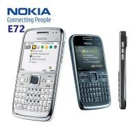 ราคา 100 Original Nokia สำหรับ E72 โทรศัพท์มือถือ GPS 5MP ปลดล็อก E Series Smartphone (13009743154)