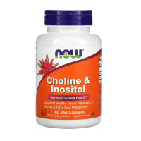 ราคา Choline 250mg Inositol 250mg 100 Capsules อิโนซิทอล (21261150634)