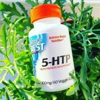 ราคา 5 HTP 100 mg 60 Veggie Caps Doctors Best 5 Hydroxytryptophan สารสกัดเมล็ดกริฟโฟเนีย 5HTP (9714865883)