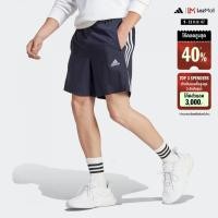 ราคา adidas ไลฟ์สไตล์ กางเกงขาสั้น AEROREADY Essentials Chelsea 3 Stripes ผู้ชาย สีน้ำเงิน IC1485 (22439483983)