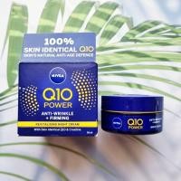 ราคา นีเวีย คิวเท็น ไนท์ ครีม Q10 Power Anti Wrinkle Firming Revitalising Night Cream 50 ml NIVEA บำรุงผิวหน้า เวลากลางคืน ริ้วรอยแลดูลดเลือน ผิวกระชับ (10864705518)