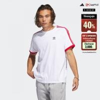 ราคา adidas ไลฟ์สไตล์ เสื้อยืด SST 3 Stripes ผู้ชาย สีขาว IC5538 (22433743391)