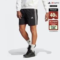 ราคา adidas Lifestyle AEROREADY Essentials Chelsea 3 Stripes Shorts Men Black IC1484 (22439479189)
