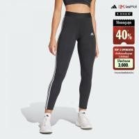 ราคา adidas Lifestyle 3 Stripes Leggings Women Black GL0723 (22433322792)