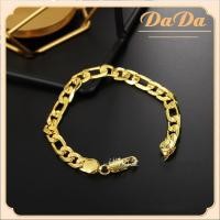 ราคา สร้อยข้อมือทองคําแท้ 90 9 18k ผู้ชายอิตาลี 8MM สามห้องหนึ่งเครื่องประดับสามต่อหนึ่ง ทอง แท้ หลุด จำนำ (21472132068)