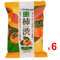 ราคา PELICAN สบู่พีลิแคน คากิชิบุ สูตรแทนนินลูกพลับ และสารสกัดใบชา ผลิตในประเทศญึ่ปุ่น ชุดละ 6 ก้อน ก้อนละ 80 กรัม PELICAN Kakishibu Soap with Persimmon Tannin and Tea Leaf Extract Made in Japan Set of 6 P
