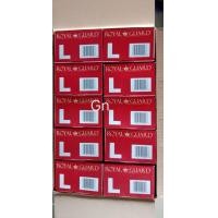 ราคา กดรับคูปองด้านล่าง ถูกสุดๆไม่แท้คืนเงิน ถุงมือยางการแพทย์สีขาว รุ่นมีแป้ง ยี่ห้อ Royal Guard ขายยกลัง ลังละ10 กล่อง ไซส์ Xs S M L ISO 13485 (8368607548)