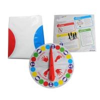 ราคา สนุกกลางแจ้งเกมกระดาน Twisters ของเล่นในร่มบิดร่างกายครอบครัวพรรคเกมสำหรับเด็กผู้ใหญ่พ่อแม่และลูกของเล่นแบบโต้ตอบ (19372305681)