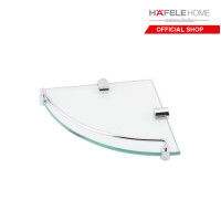 ราคา HAFELE ชั้นวางของแบบกระจกแบบเข้ามุม 2 ชั้น รุ่น RENOIR (21060209355)