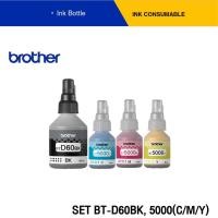 ราคา หมึกพิมพ์แท้ Brother รุ่น BTD60 BT5000 ORIGINAL สีดำ สีฟ้า สีชมพู สีเหลือง (22305271879)