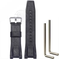 ราคา สายหนังเหมาะสำหรับ Casio G Shock GST S110 W100C W110 S100G S210B S300 W300G W300 S300G อะไหล่สำหรับผู้ชายสายนาฬิกาข้อมือ (19378500637)