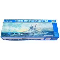 ราคา เป่าแตร05711 1 700ขนาดเยอรมันเรือรบ Bismarck 1941ทหารสงครามเรือของเล่นงานอดิเรกประกอบพลาสติกของเล่นรุ่นอาคารชุด (21747407549)