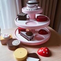 ราคา ครอบครัวที่บ้านหั่นลูกเต๋าเด็กตัดผลไม้ไม้แม่เหล็กห้องครัวเด็กจำลองแม่เหล็กไม้ตัดผลไม้ของเล่น (20061249396)