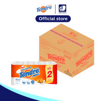 ราคา ยกลัง 6 แพ็ค Tendre เทนเดอร์ กระดาษอเนกประสงค์ 14 5 เมตร แพ็ค 6 2 ม้วน Household Towels 14 5 m (22041823784)
