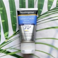 ราคา Neutrogena Sport Face Oil Free Sunscreen Broad Spectrum SPF 70 73 ml นูโทรจีนา ครีมกันแดดทาหน้า สำหรับเล่นกีฬากลางแจ้ง (14385328610)