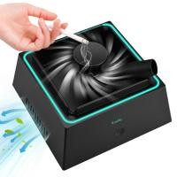 ราคา ที่เขี่ยบุหรี่ที่เขี่ยบุหรี่ไร้ควันตัวกรองอัจฉริยะสำหรับบ้านพร้อมเครื่องกรองอากาศที่เขี่ยบุหรี่ USB แบบชาร์จไฟได้ที่เขี่ยบุหรี่ไร้ควันอเนกประสงค์สำหรับบ้าน กลางแจ้ง สำนักงาน รถยนต์ (19625187090)