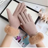 ราคา ถุงมือกันหนาวผู้หญิง ถุงมือกันหนาวทัชสกรีน ถุงมือกันหนาวtopcoat ถุงมือเฟอร์บุขนกันหนาว ถุงมือกันหนาวทัชสกรีน ดำเทาชมพูอ่อนกลีบบัว Free size (17073766078)