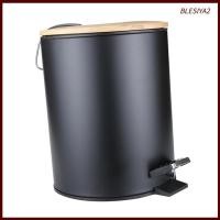 ราคา Blesiya2 ถังขยะขั้นบันได พร้อมฝาปิดไม้ไผ่ สําหรับห้องนอน สํานักงาน (21031776275)