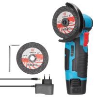 ราคา Orfilas จัดส่งจากประเทศไทย เครื่องเจียรไร้สาย 12v เครื่องตัดเหล็กไร้สาย เครื่องเจียรหินบด 200W ฟรี ใบมีดตัด 2 ใบ เครื่องเจียรแบตเตอรี่ลิเธียม เครื่องขัดเงา (22362571029)