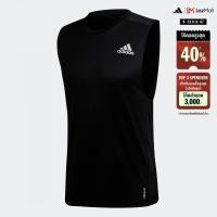 ราคา adidas วิ่ง เสื้อยืดแขนกุด Own the Run ผู้ชาย สีดำ GC7865 (22438167234)